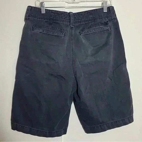 🎈American Eagle Longboard washed black men’s Cargo shorts pants size 30 - Picture 3 of 7
